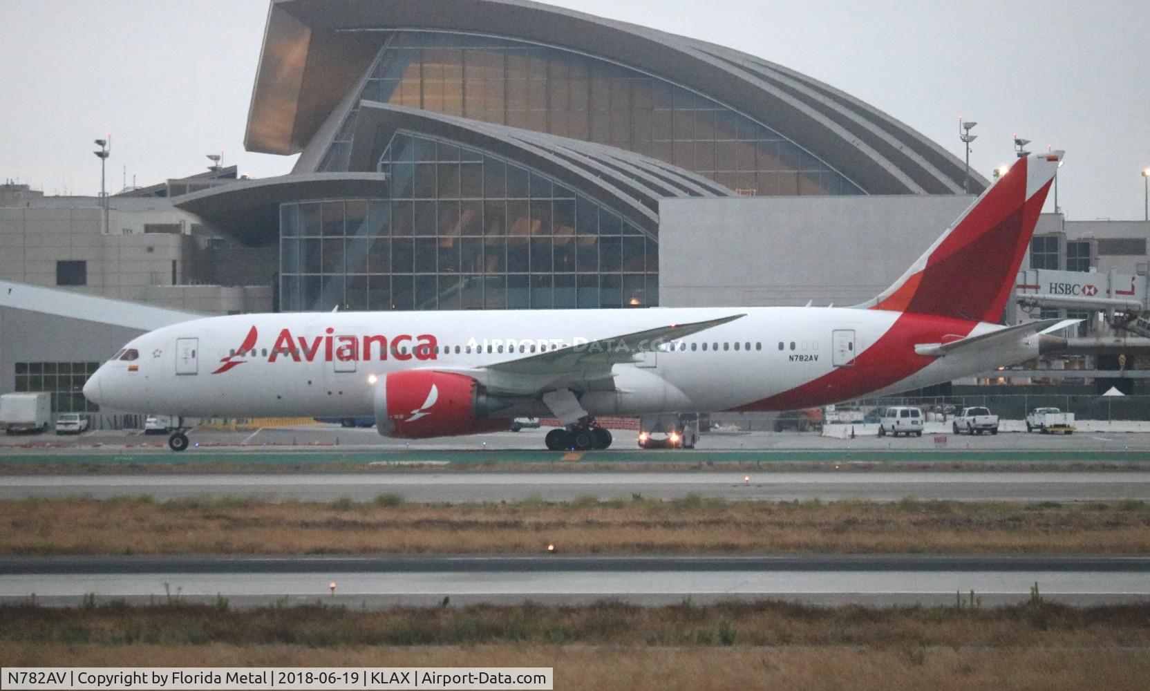 N782AV, 2014 Boeing 787-8 Dreamliner Dreamliner C/N 37504, Avianca