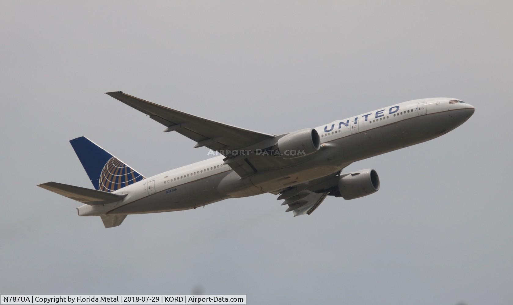 N787UA, 1997 Boeing 777-222 C/N 26939, United