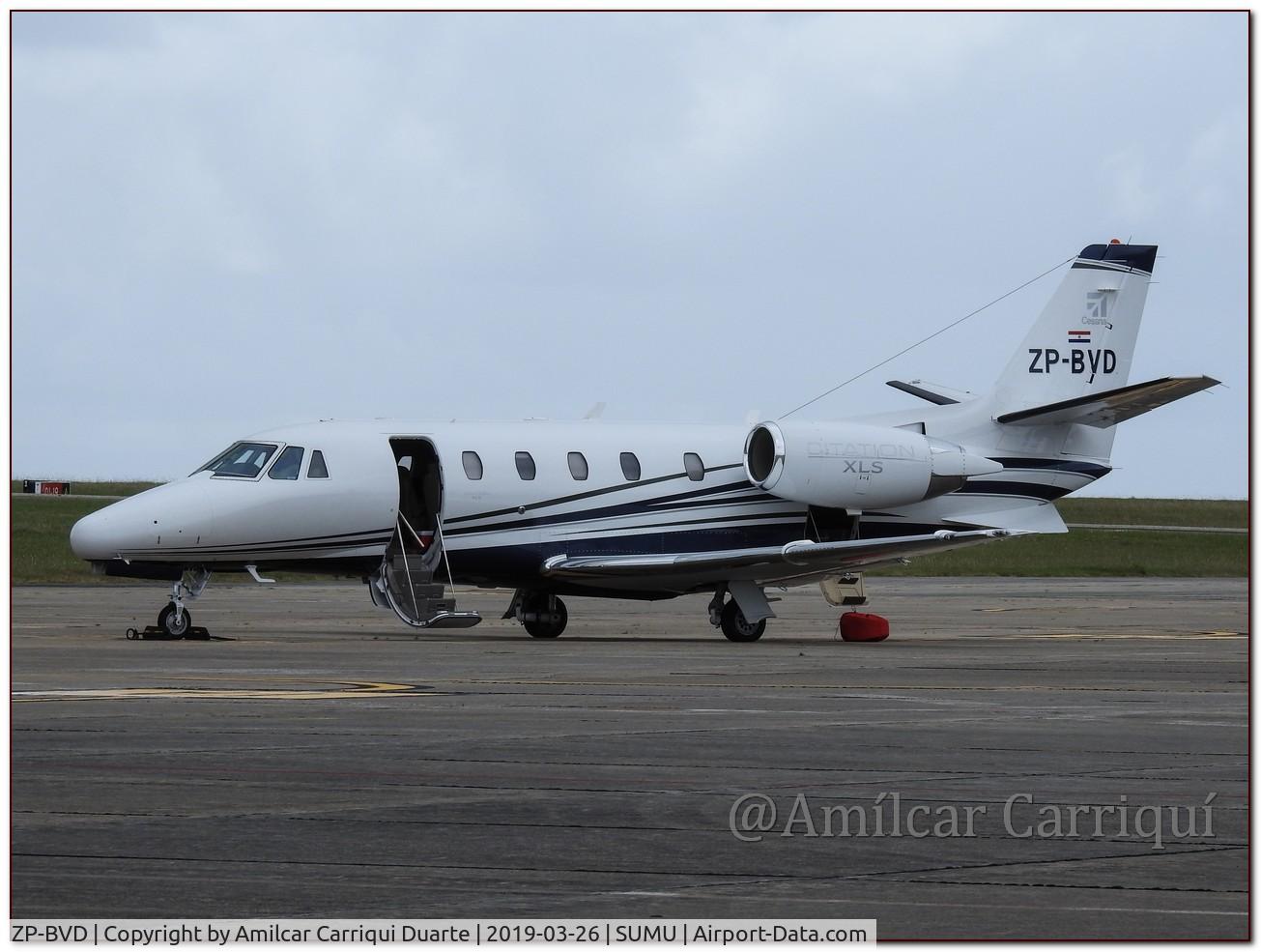 ZP-BVD, 2006 Cessna 560XL Citation Excel C/N 560-5610, Landed at SUMU