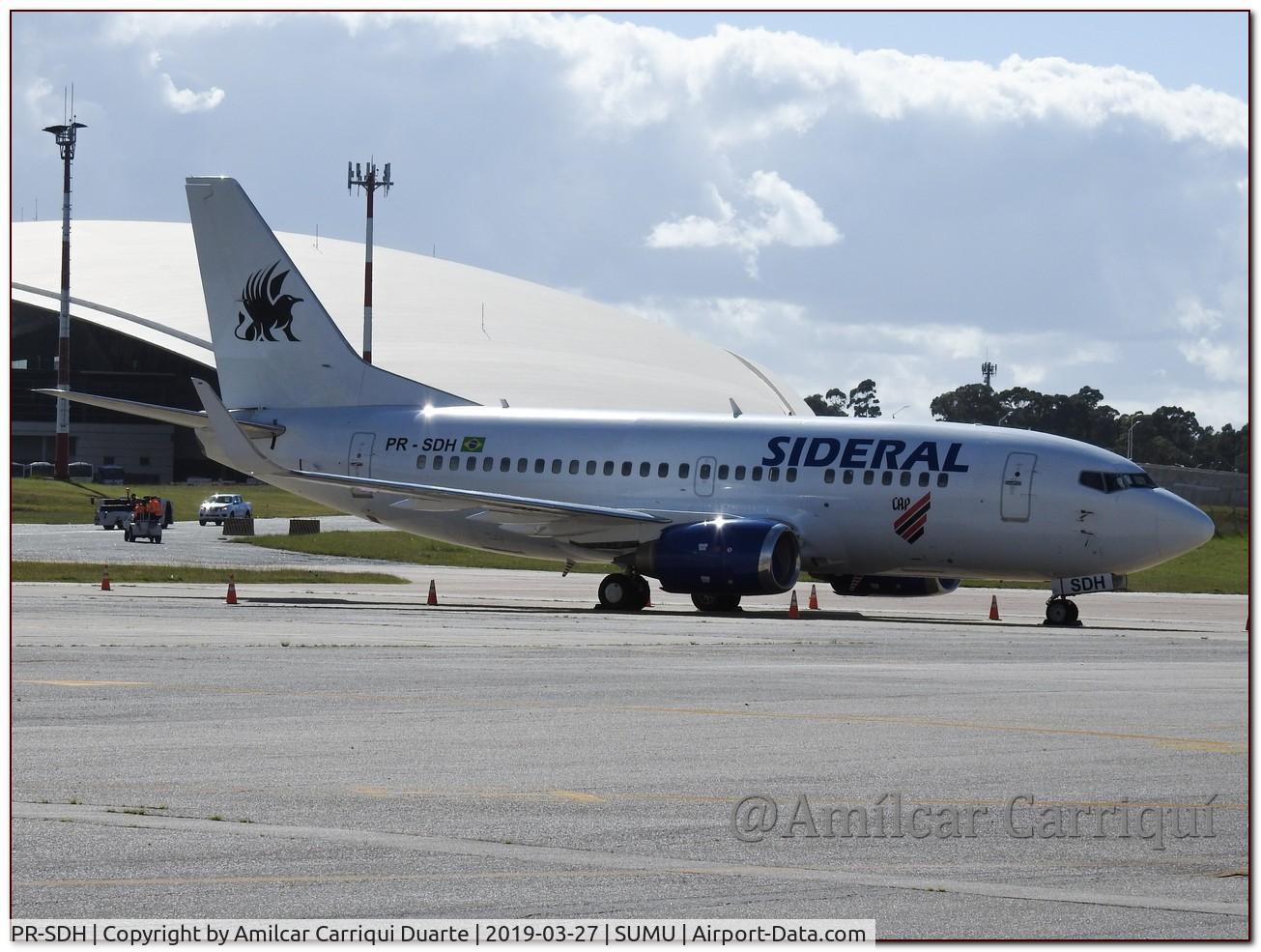 PR-SDH, 1992 Boeing 737-55D C/N 27418, Landed at SUMU
