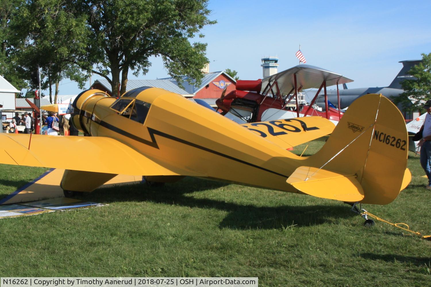N16262, 1936 Aeronca LB C/N 2016, 1936 Aeronca LB, c/n: 2016