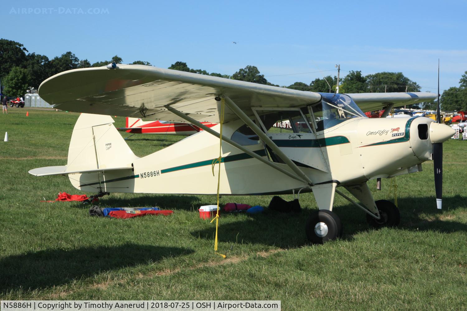 N5886H, 1949 Piper PA-16 Clipper C/N 16-503, 1949 Piper PA-16, c/n: 16-503