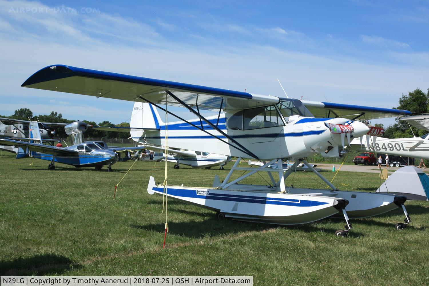 N29LG, Piper PA-18-150 Super Cub C/N 184783, Piper PA-18-150, c/n: 184783
