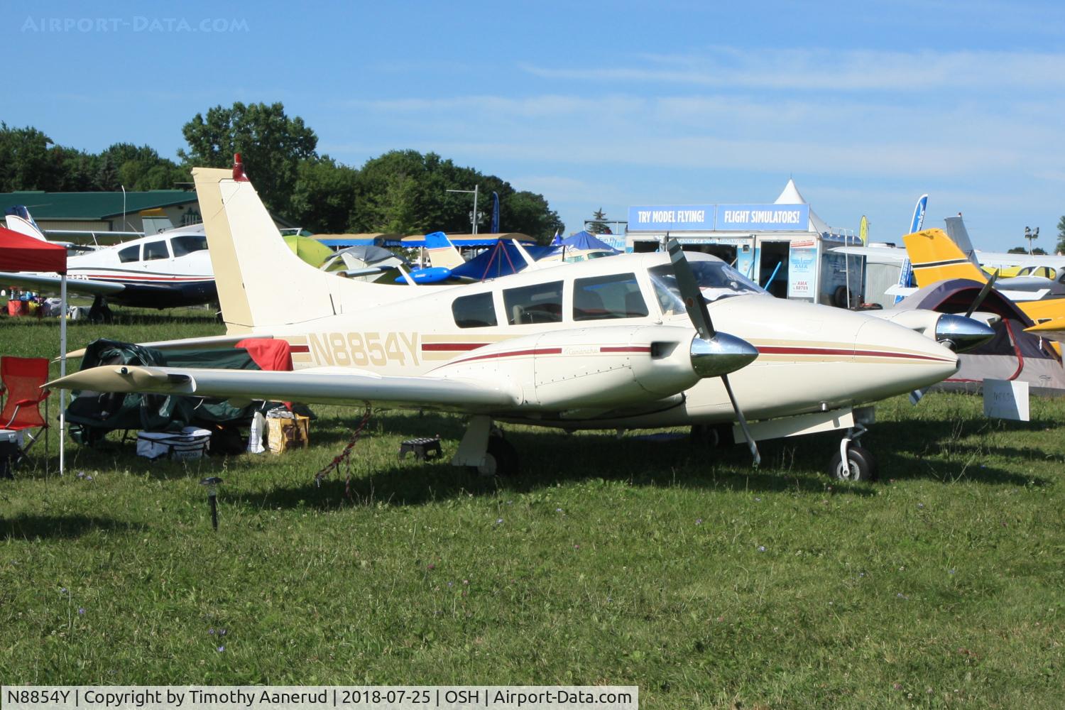 N8854Y, 1970 Piper PA-39-160 Twin Comanche C/R C/N 39-9, 1970 Piper PA-39, c/n: 39-9