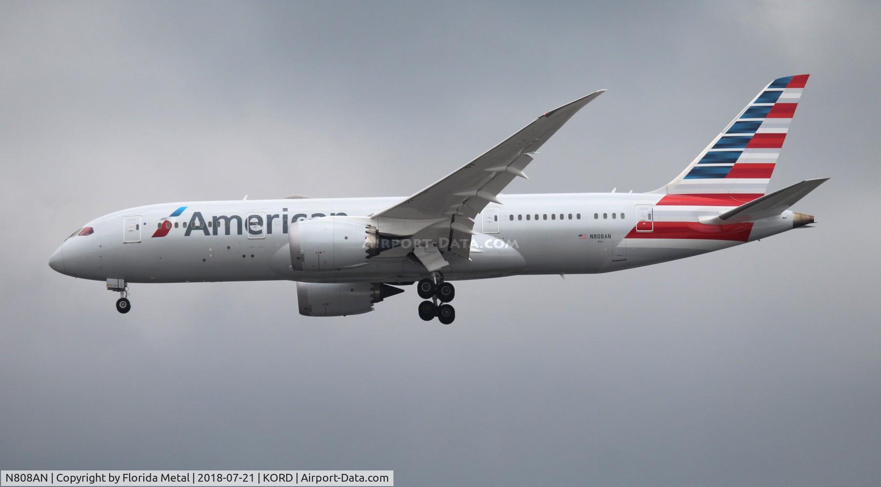 N808AN, 2015 Boeing 787-8 Dreamliner C/N 40626, American