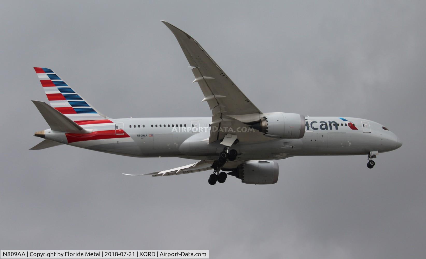 N809AA, 2015 Boeing 787-8 Dreamliner C/N 40627, American