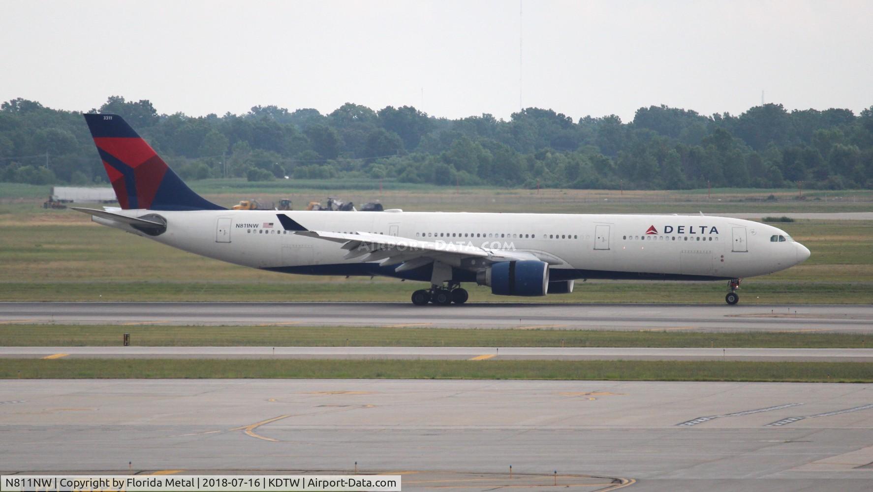 N811NW, 2005 Airbus A330-323 C/N 0690, Delta