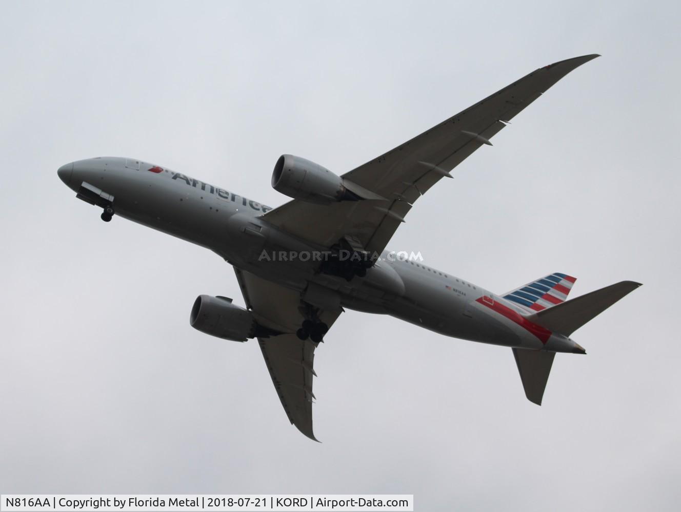 N816AA, 2016 Boeing 787-8 Dreamliner Dreamliner C/N 40634, go around