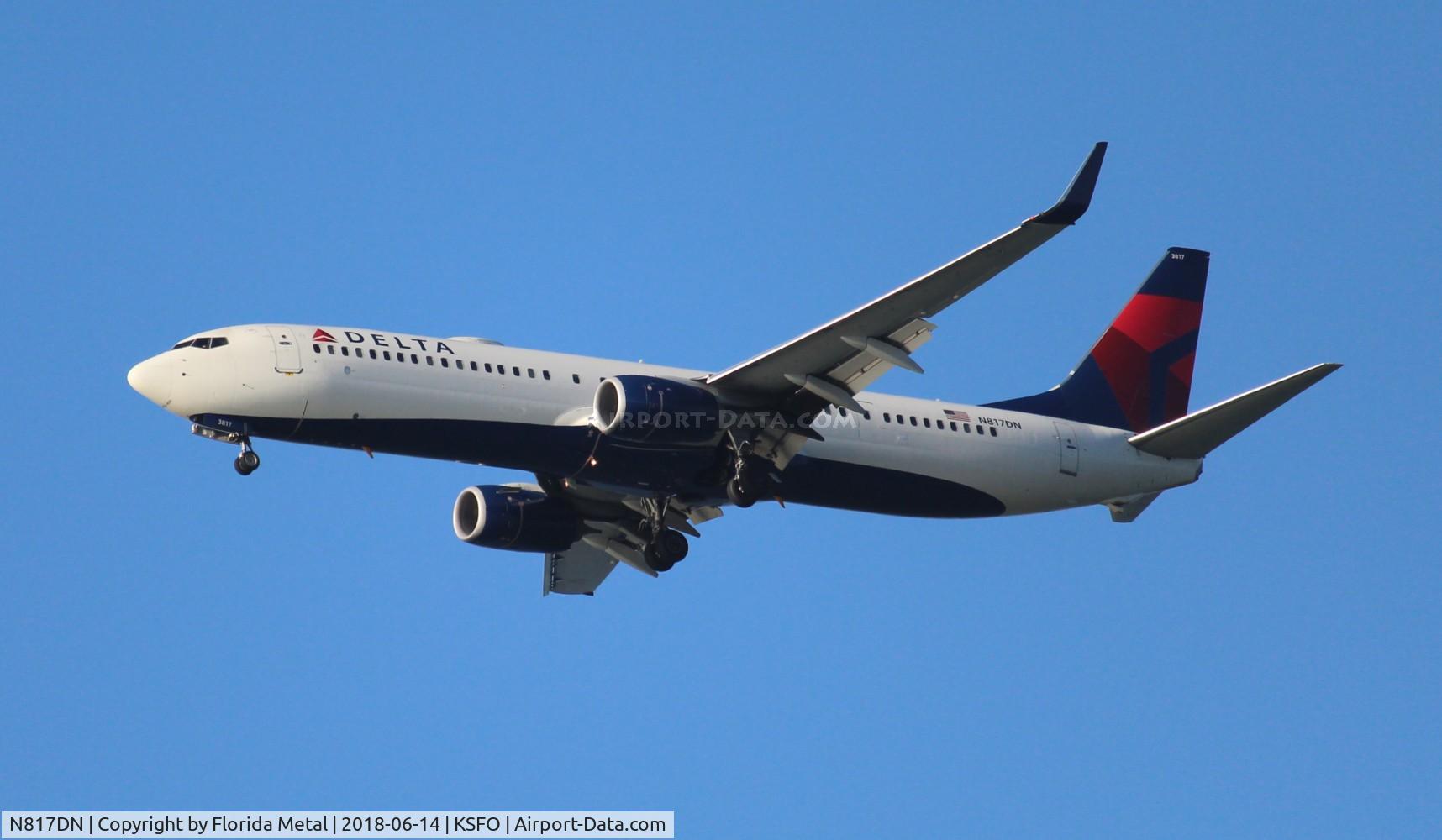 N817DN, 2014 Boeing 737-932/ER C/N 31929, Delta