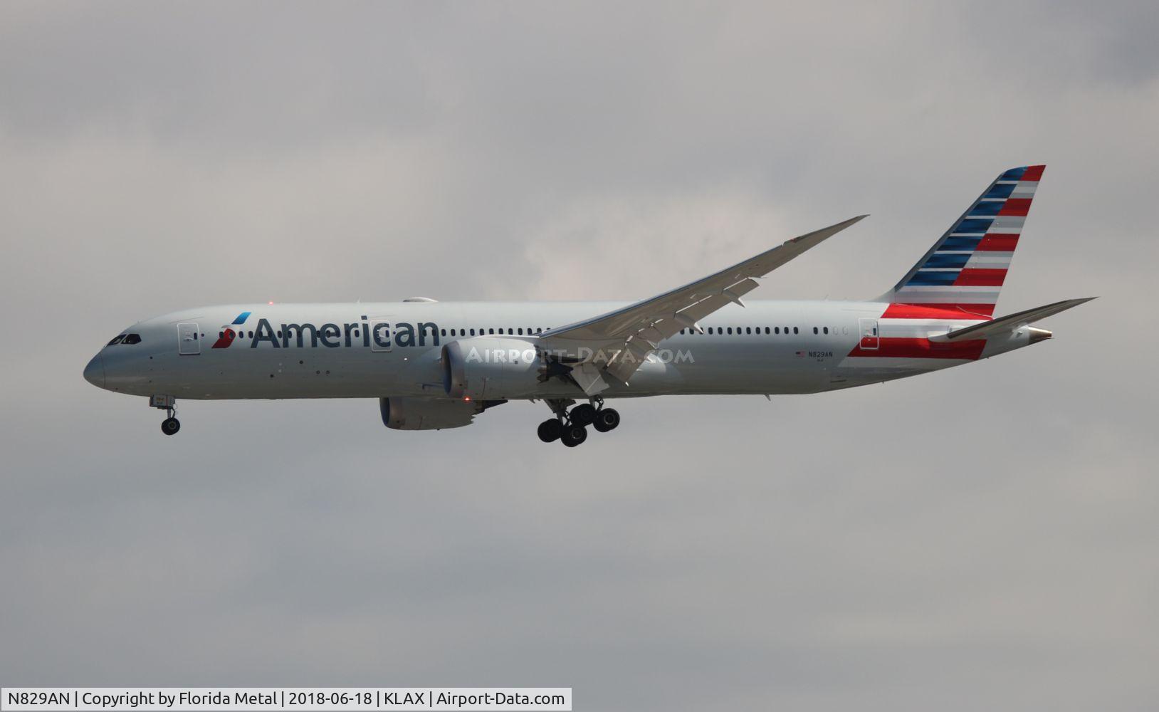 N829AN, 2017 Boeing 787-9 Dreamliner Dreamliner C/N 40651, American