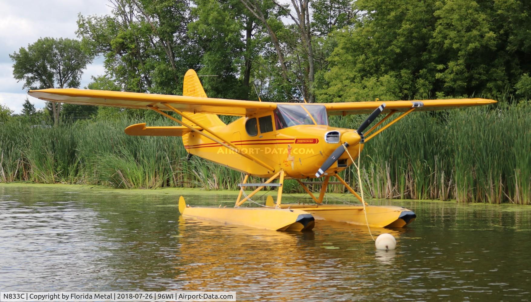 N833C, 1947 Universal Stinson 108-3 C/N 108-3833, Stinson 108