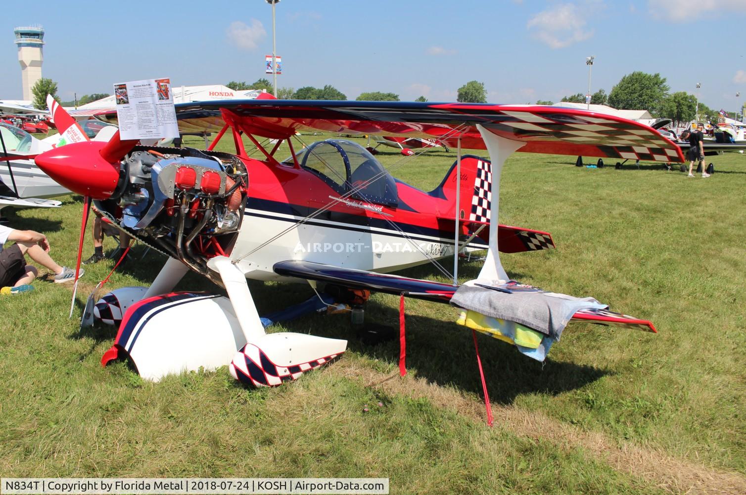 N834T, 2016 Pitts S-1S Special Special C/N 003, Pitts S-1S