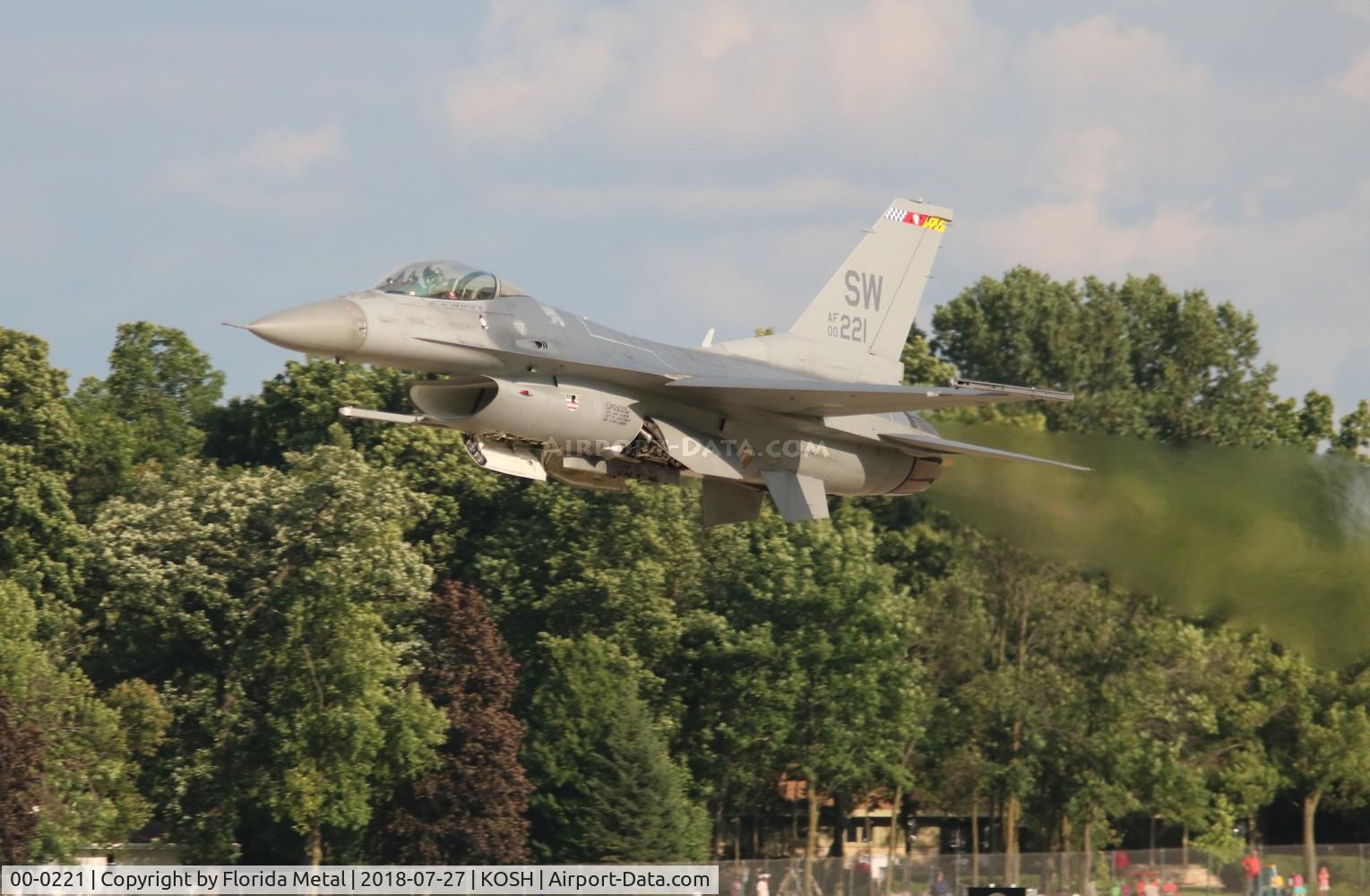 00-0221, Lockheed Martin F-16CM Fighting Falcon C/N CC-183, F-16CM