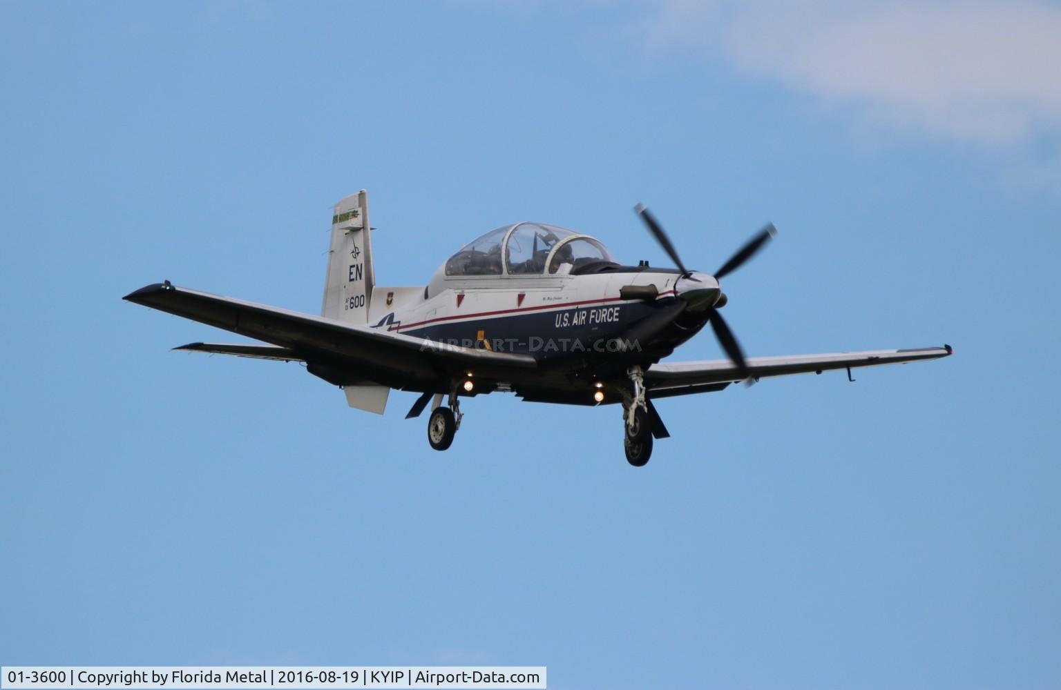 01-3600, 2001 Raytheon T-6A Texan II C/N PT-115, Texan II