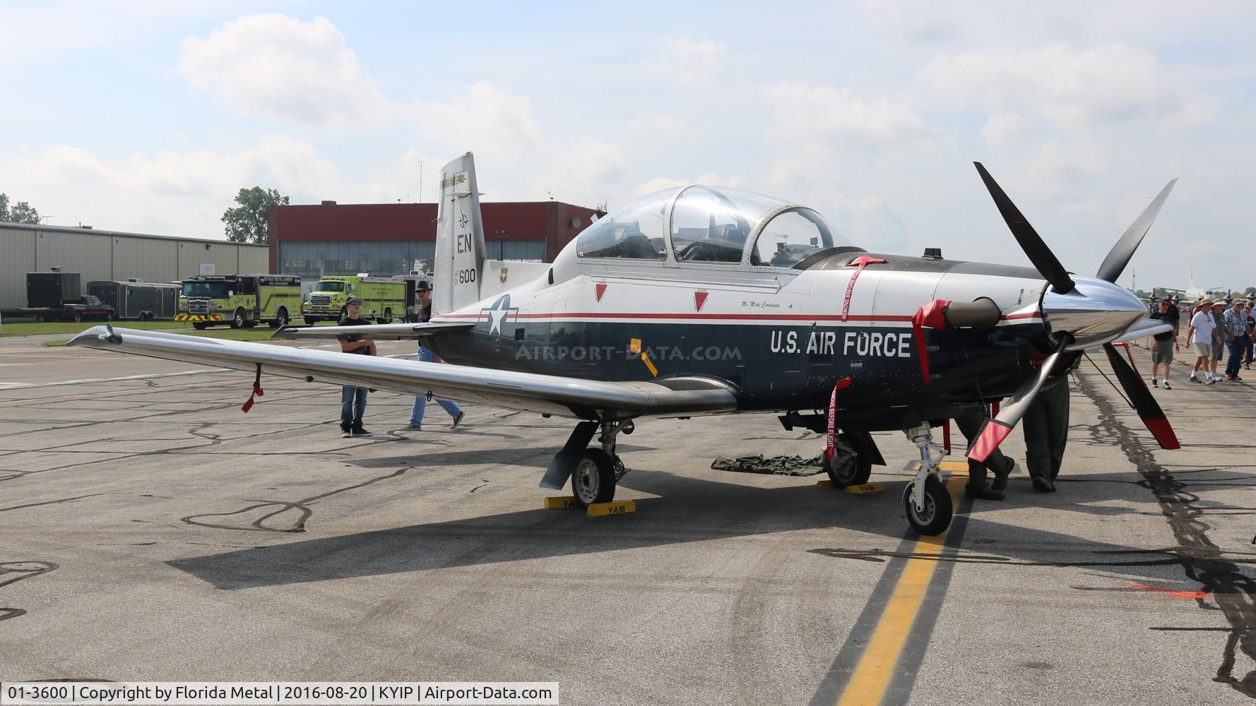 01-3600, 2001 Raytheon T-6A Texan II C/N PT-115, Texan II