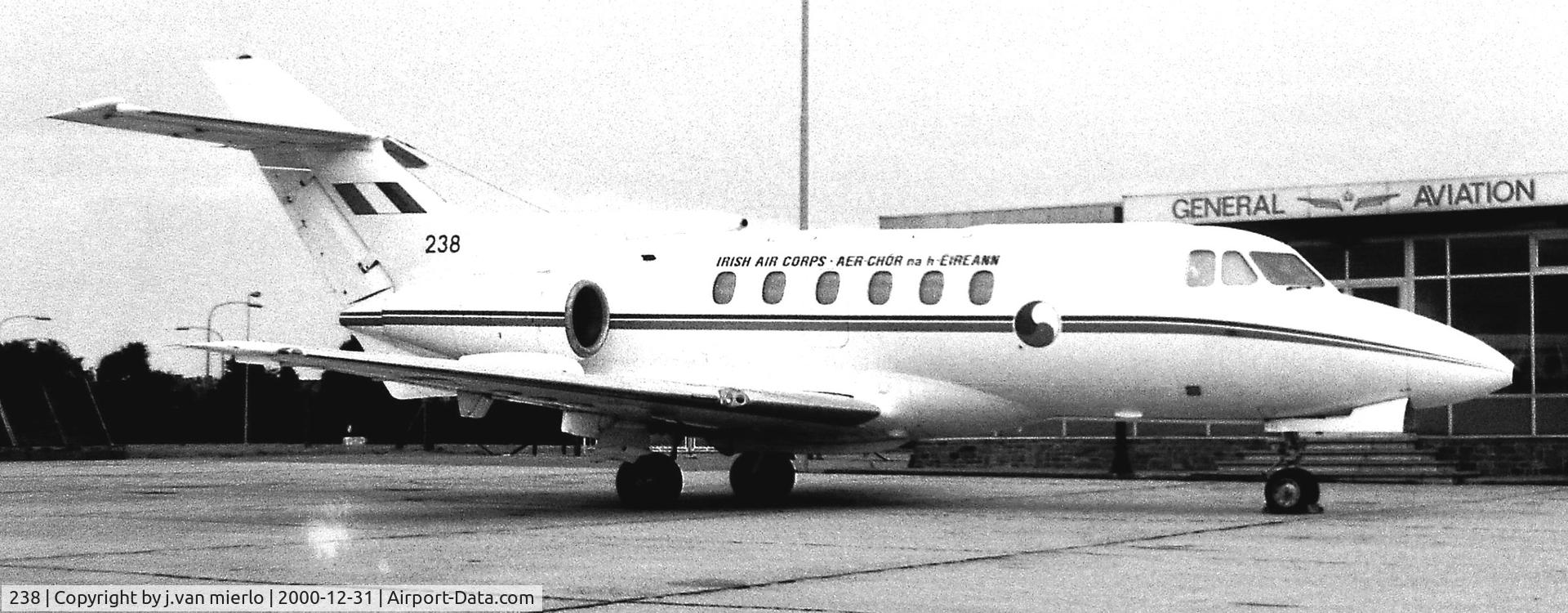 238, 1980 British Aerospace HS.125-700B C/N 257082, Brussels G.A.T.