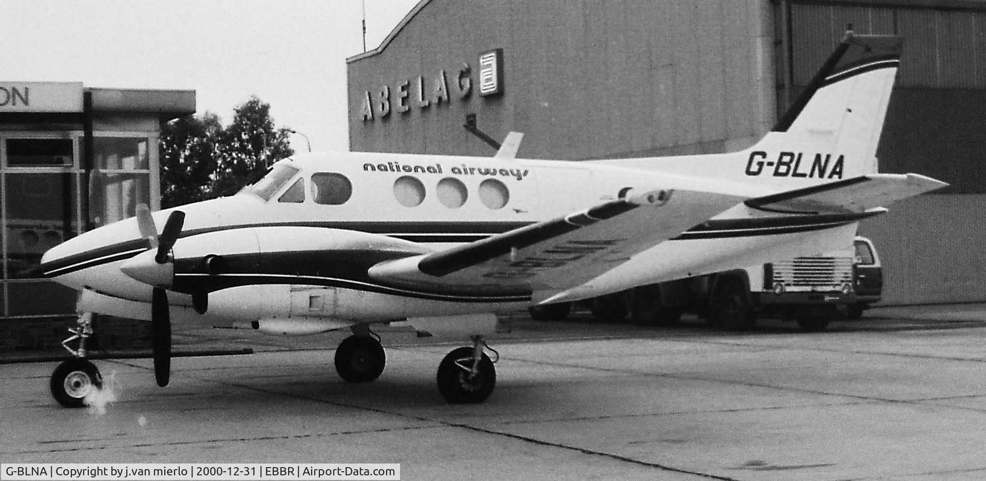 G-BLNA, 1969 Beech B90 King Air C/N LJ-446, Brussels G.A.T.