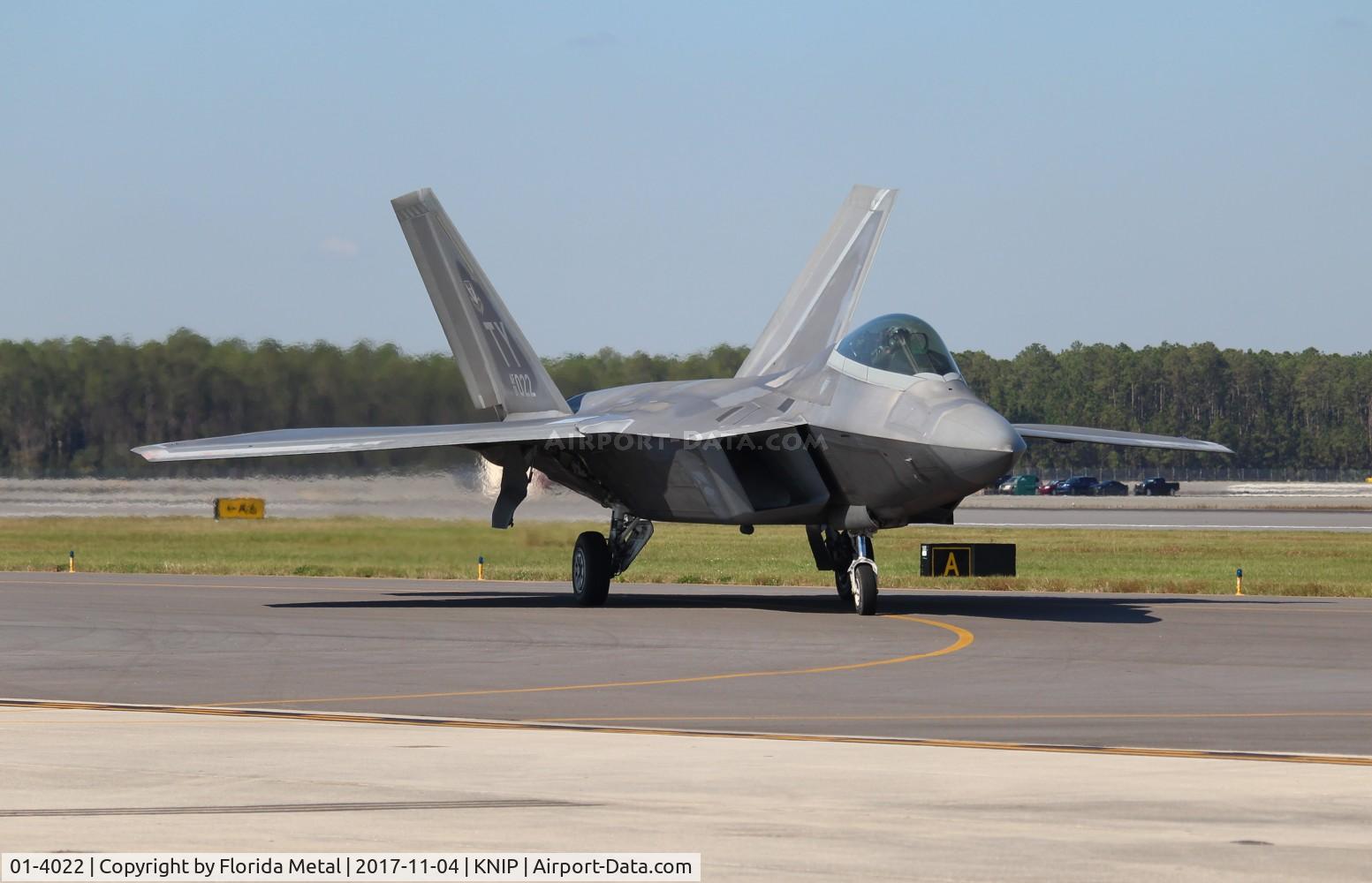 01-4022, 2001 Lockheed Martin F-22A Raptor C/N 645-4022, F-22A