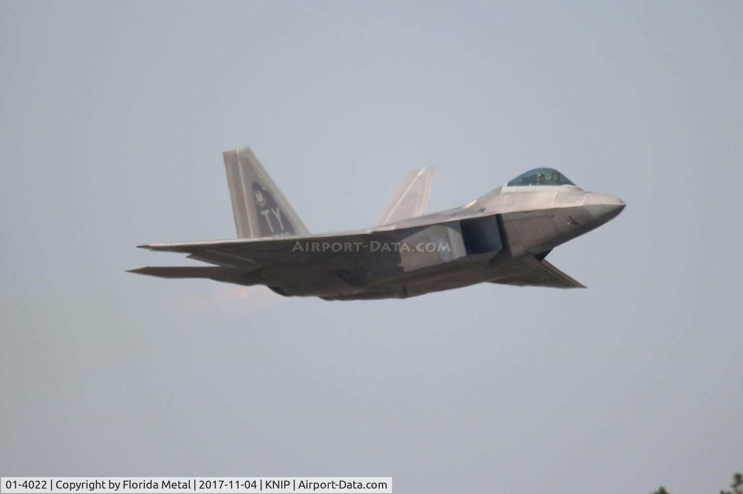 01-4022, 2001 Lockheed Martin F-22A Raptor C/N 645-4022, F-22A