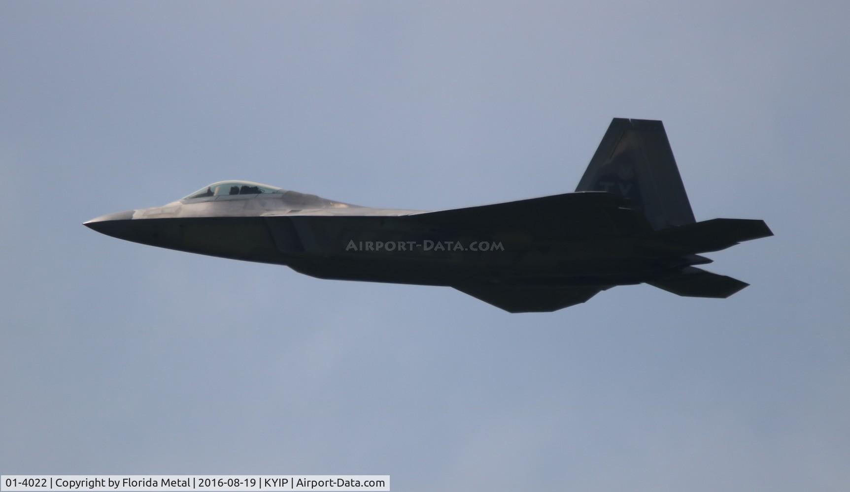 01-4022, 2001 Lockheed Martin F-22A Raptor C/N 645-4022, F-22A