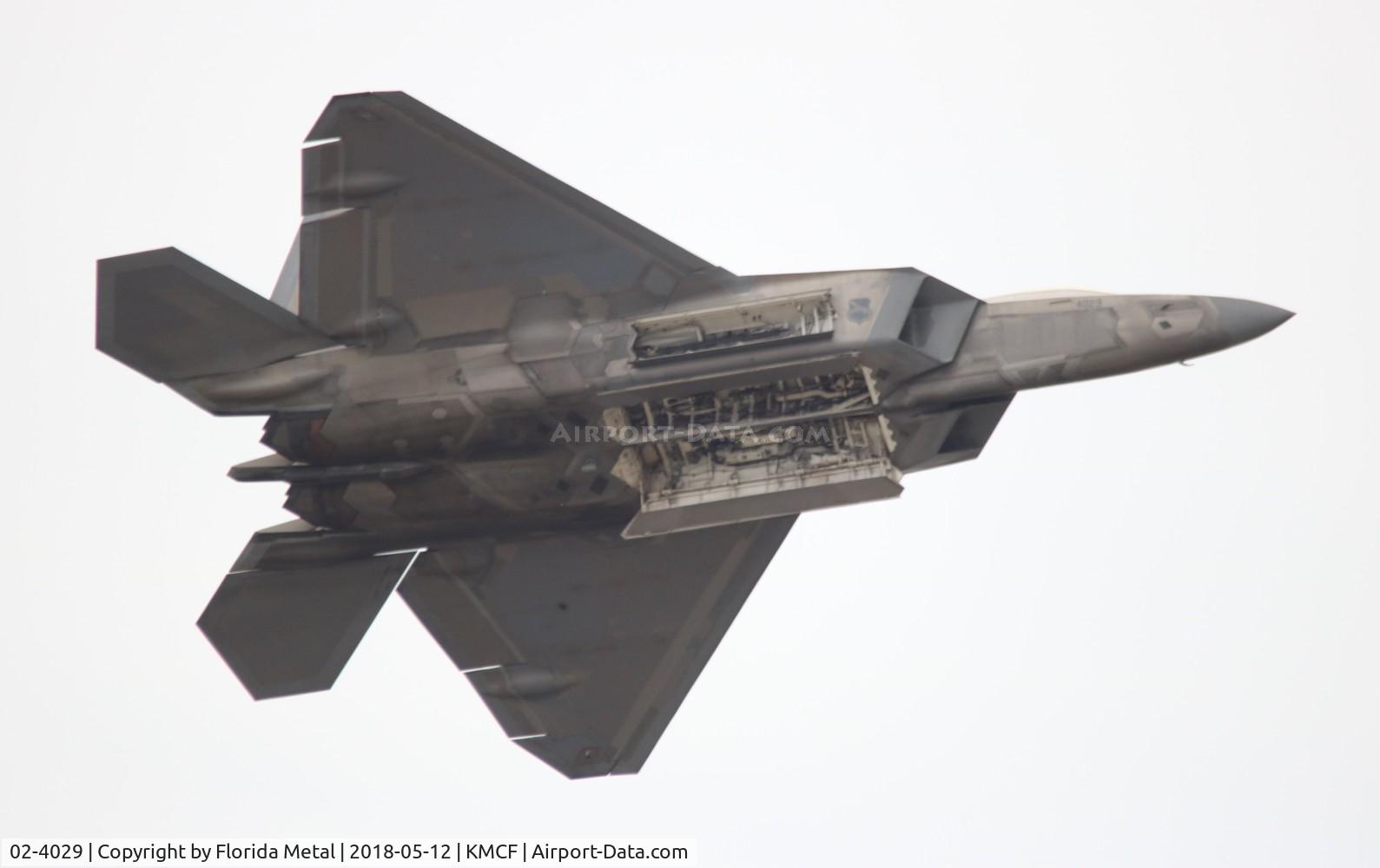 02-4029, 2002 Lockheed Martin F-22A Raptor C/N 645-4029, Raptor
