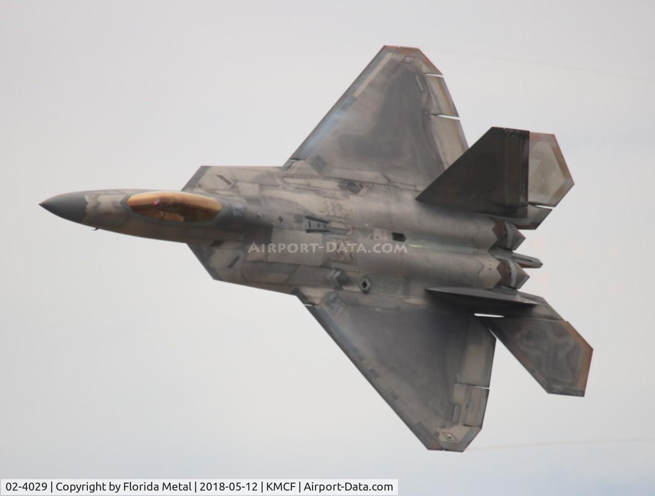 02-4029, 2002 Lockheed Martin F-22A Raptor C/N 645-4029, Raptor
