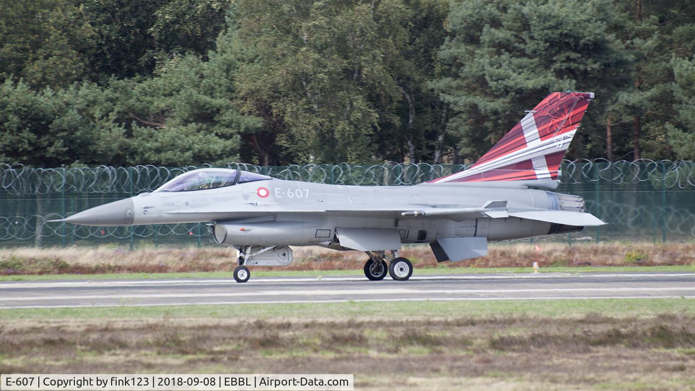 E-607, 1982 SABCA F-16AM Fighting Falcon C/N 6F-42, 