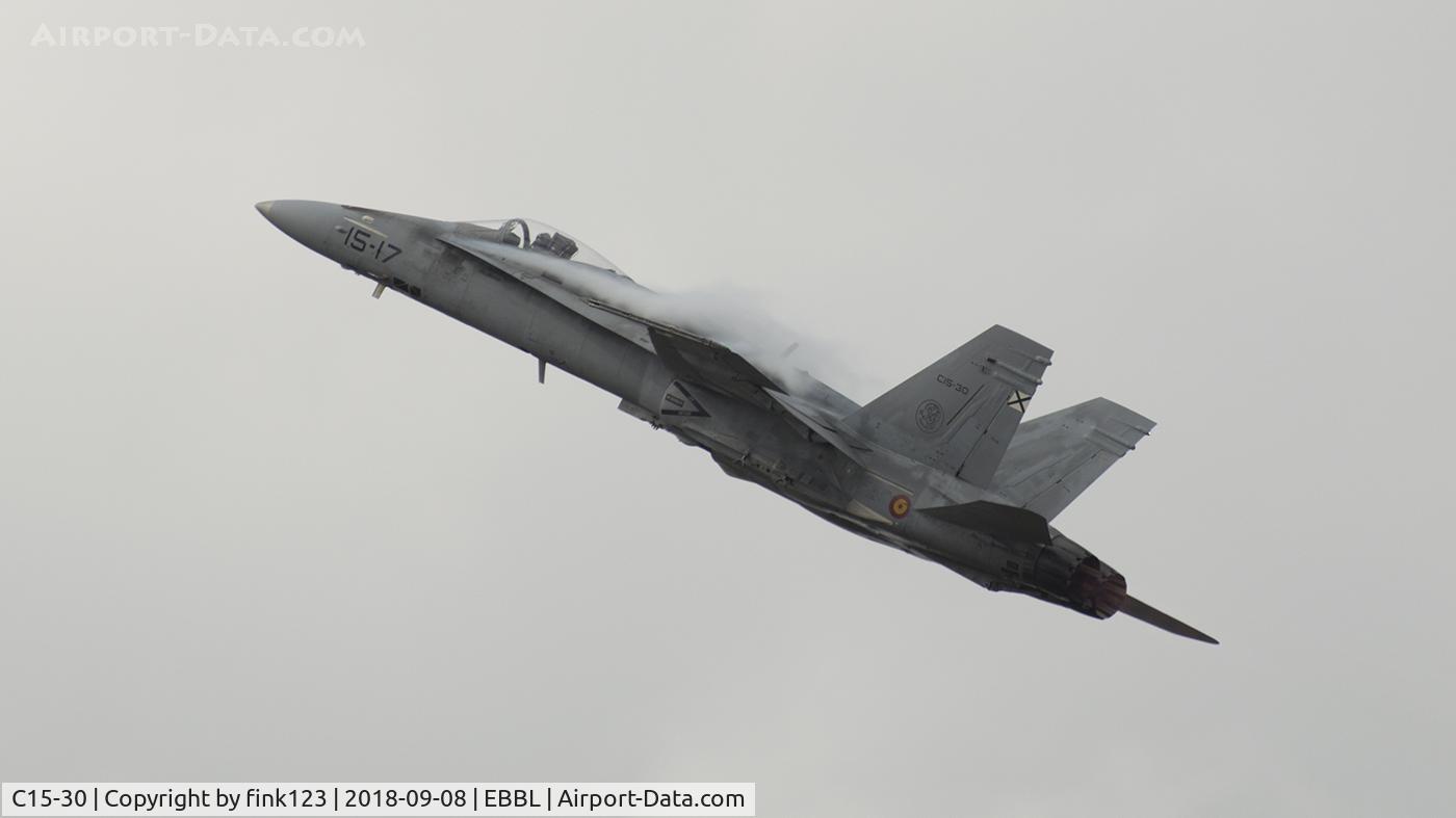 C15-30, McDonnell Douglas EF-18A Hornet C/N 616/A521, 