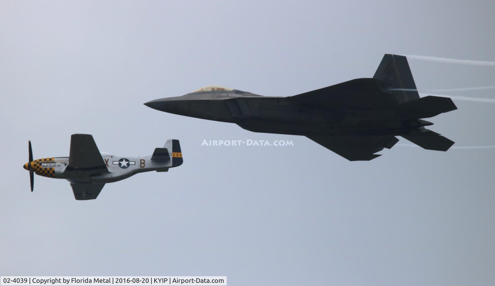 02-4039, 2002 Lockheed Martin F-22A Raptor C/N 645-4039, Raptor