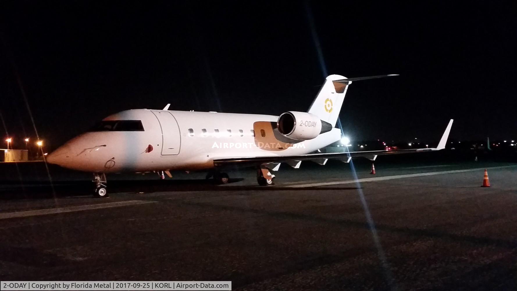 2-ODAY, 1988 Canadair Challenger  601-3A (CL-600-2B16) C/N 5023, Guernsey registered Challenger