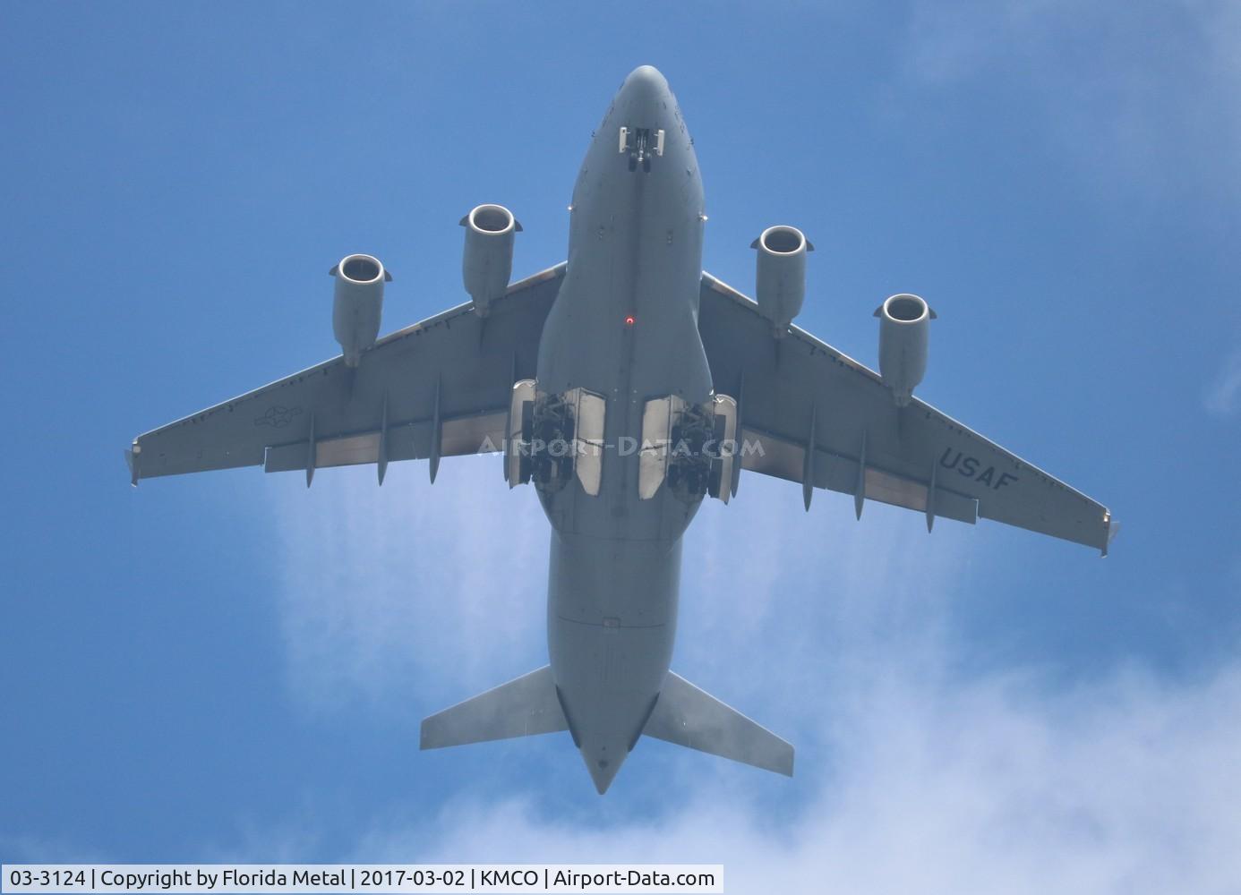 03-3124, 2003 Boeing C-17A Globemaster III C/N P-124, C-17A