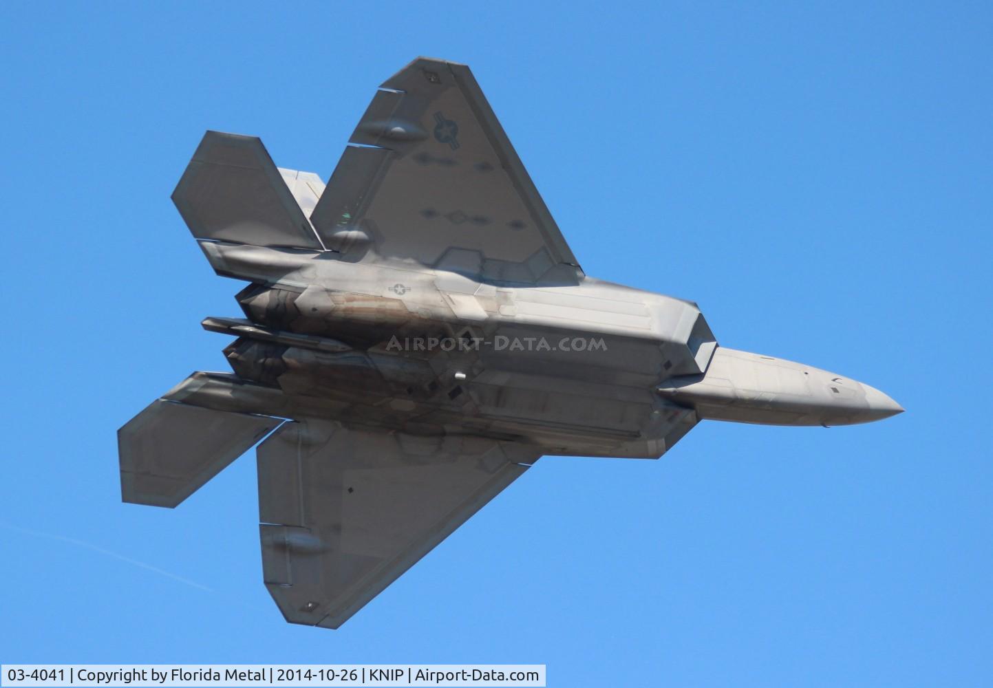 03-4041, 2003 Lockheed Martin F/A-22A Raptor C/N 4041, Raptor