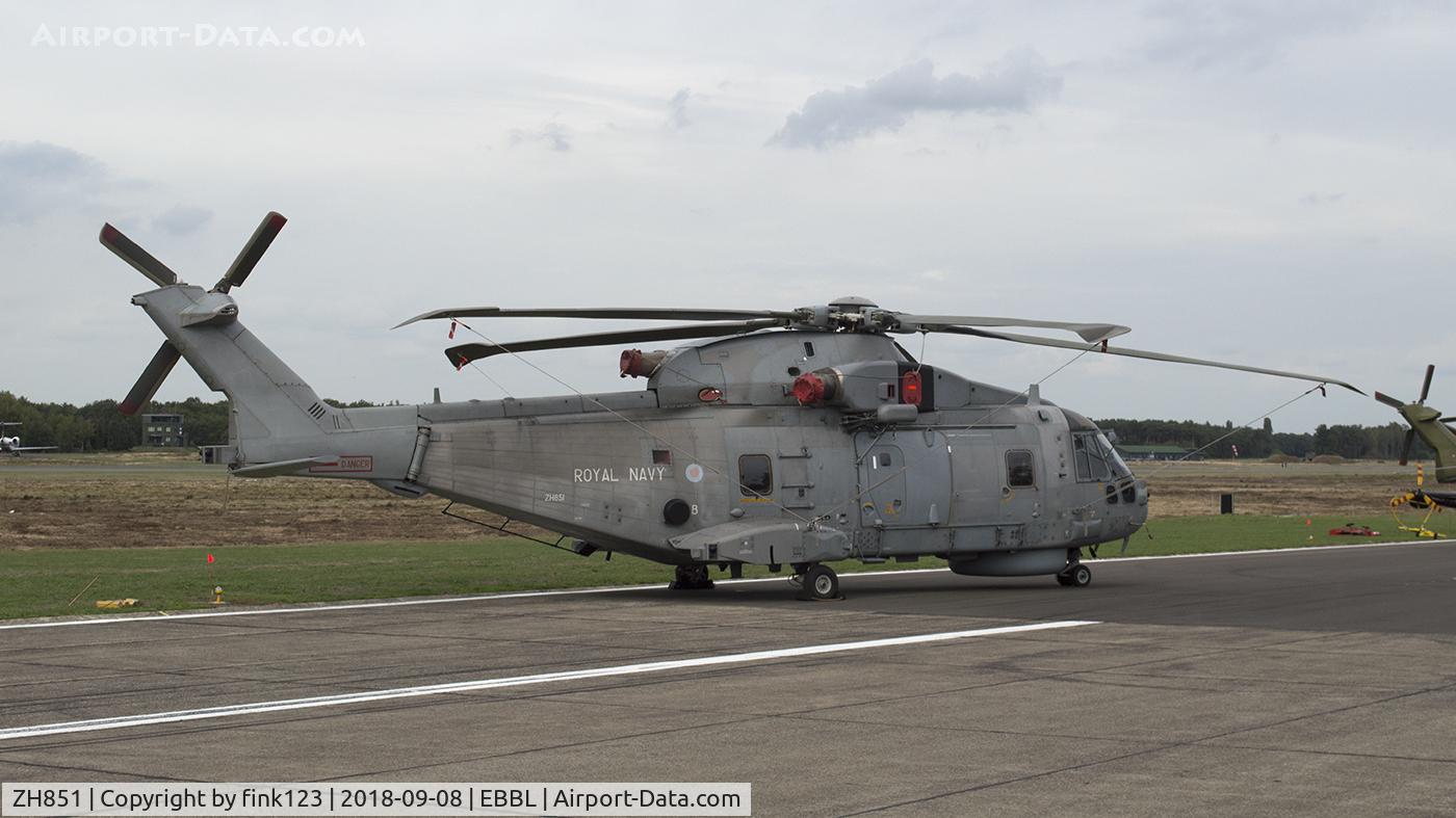 ZH851, 2001 AgustaWestland EH-101 Merlin HM.2 C/N 50127/RN31/MCSP22, 