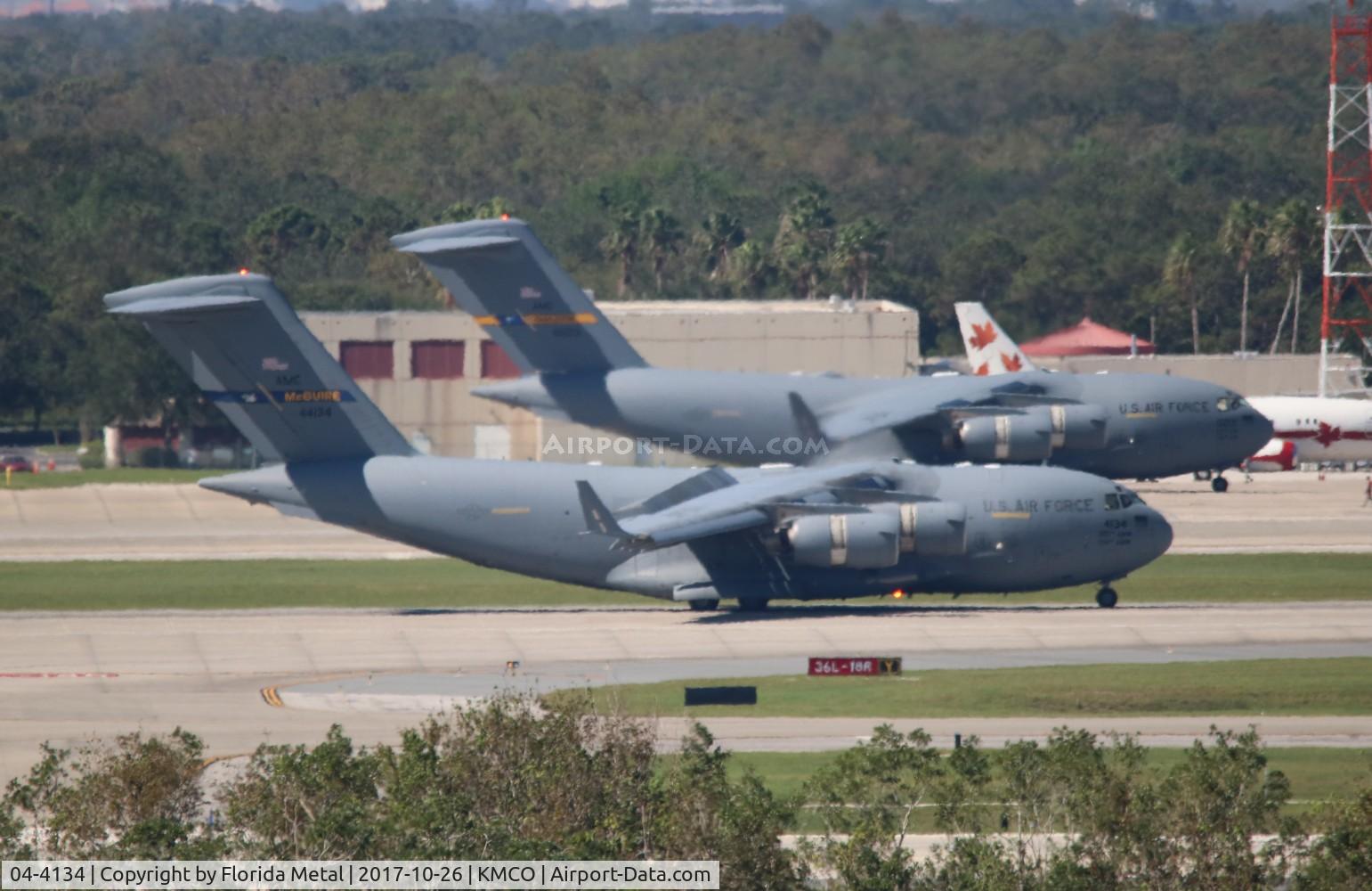 04-4134, 2004 Boeing C-17A Globemaster III C/N P-134, C-17A