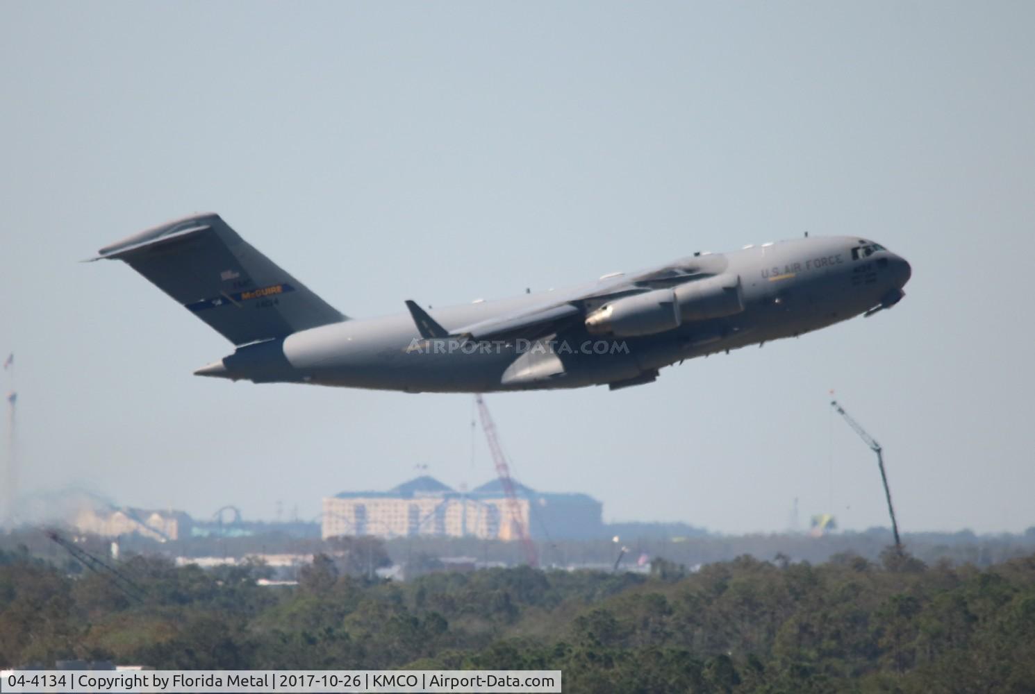 04-4134, 2004 Boeing C-17A Globemaster III C/N P-134, C-17A
