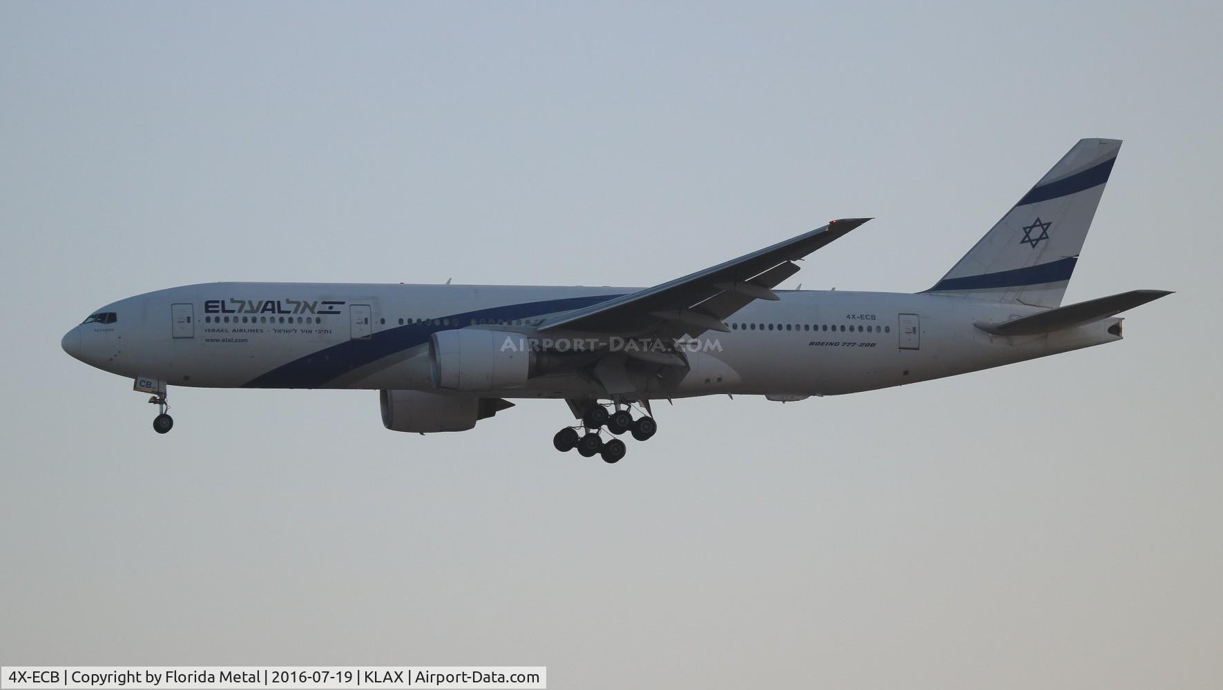 4X-ECB, 2001 Boeing 777-258/ER C/N 30832, El Al