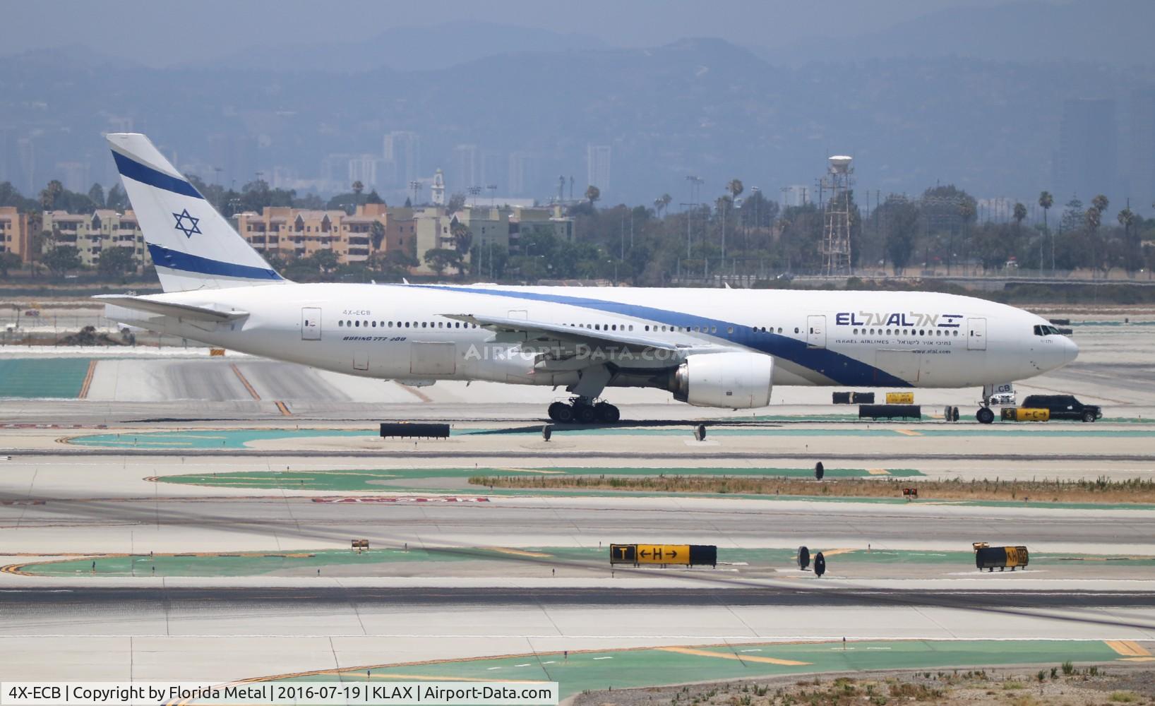 4X-ECB, 2001 Boeing 777-258/ER C/N 30832, El Al