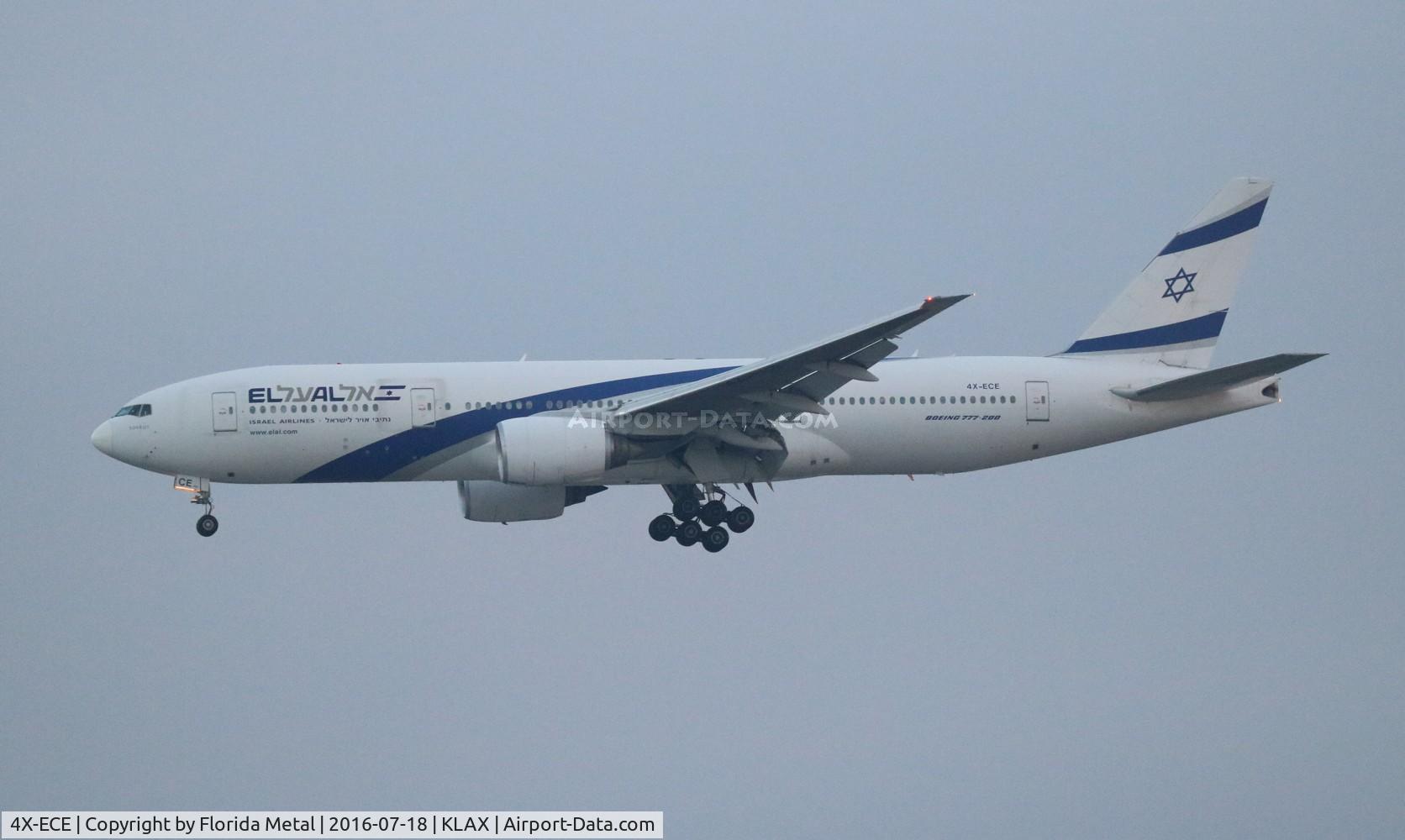 4X-ECE, 2007 Boeing 777-258/ER C/N 36083, El Al