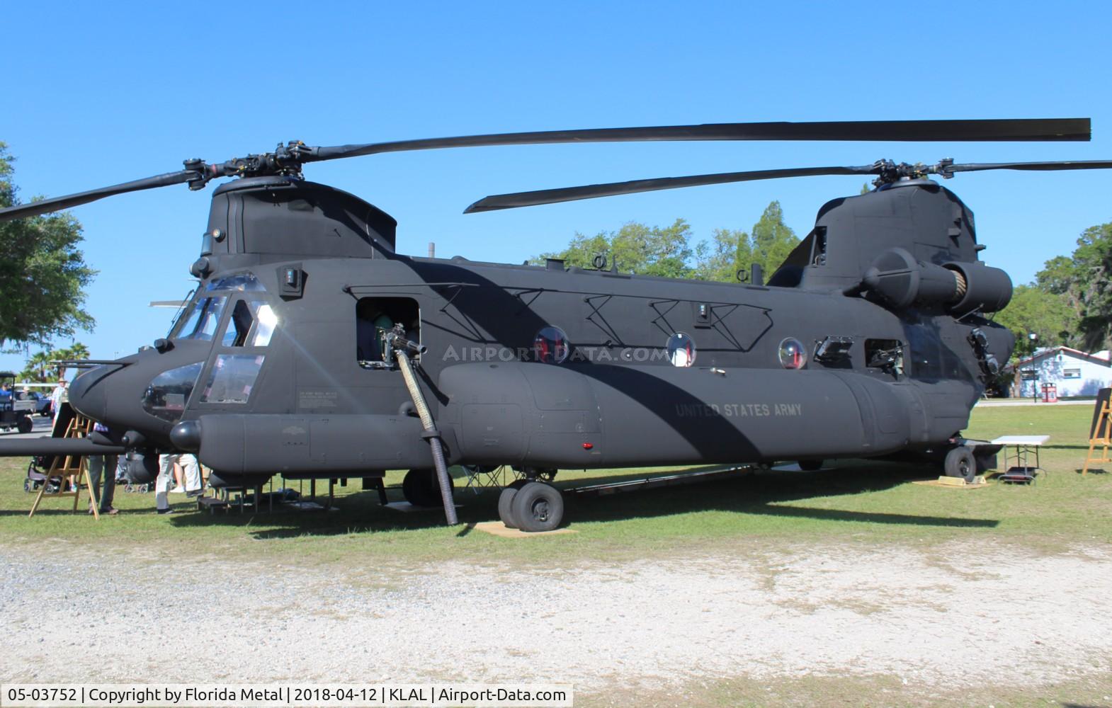 05-03752, 1981 Boeing MH-47G Chinook C/N M.3752, MH-47G