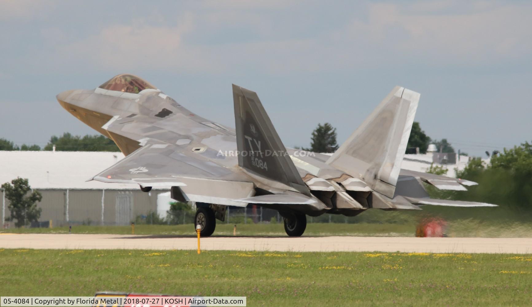 05-4084, Lockheed Martin F-22A Raptor C/N 4084, Raptor