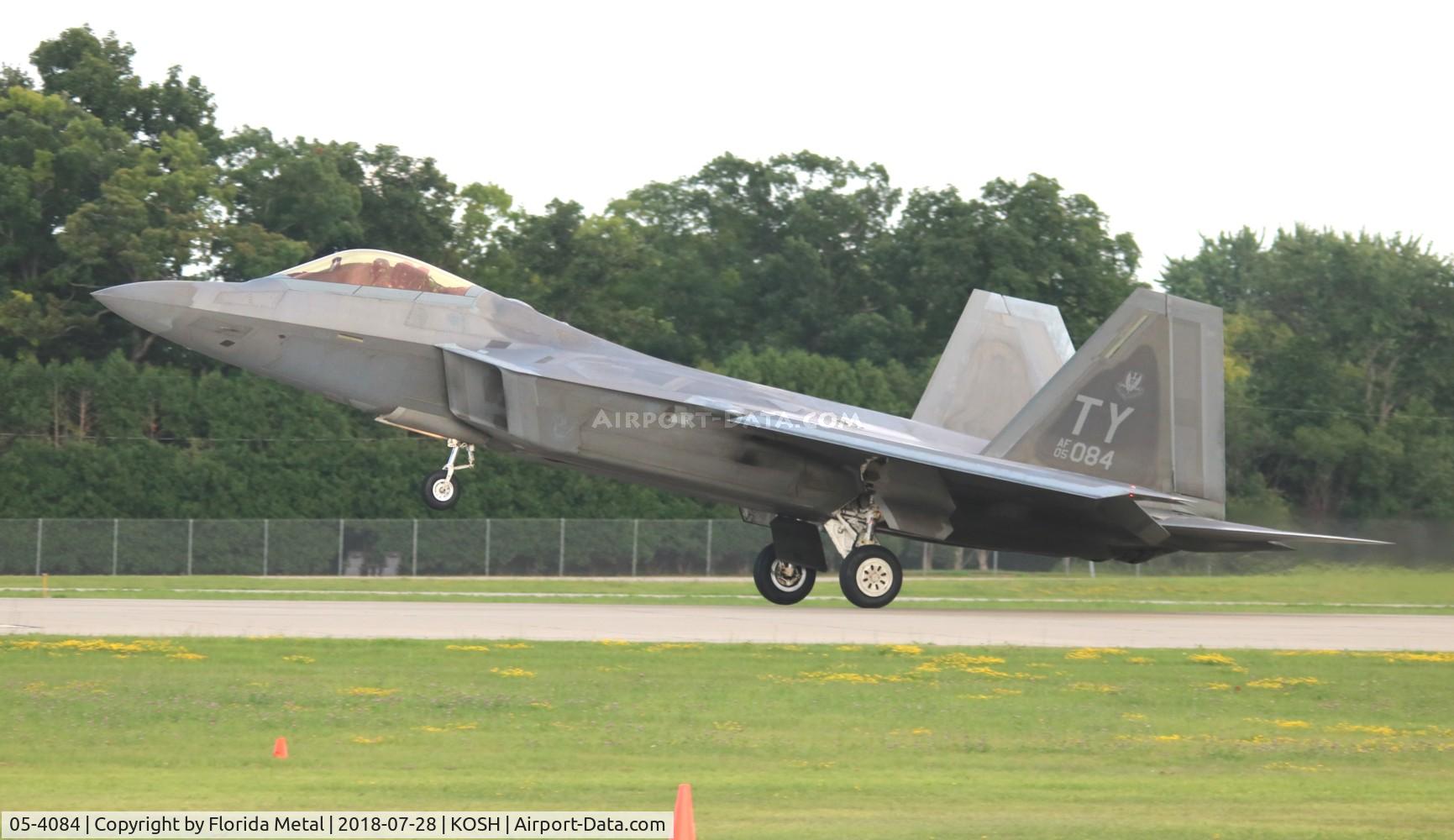 05-4084, Lockheed Martin F-22A Raptor C/N 4084, Raptor
