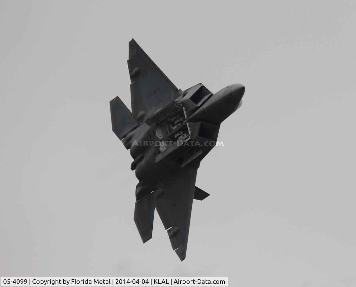 05-4099, 2005 Lockheed Martin F-22A Raptor C/N 645-4099, Raptor
