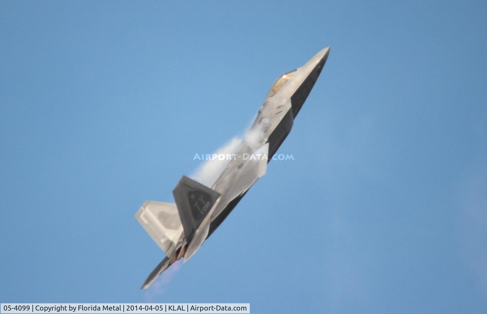 05-4099, 2005 Lockheed Martin F-22A Raptor C/N 645-4099, Raptor