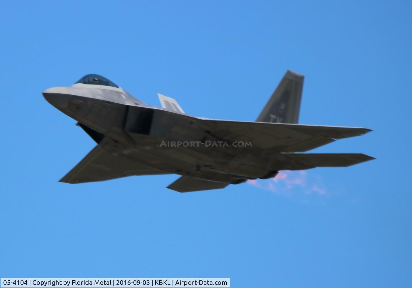 05-4104, 2005 Lockheed Martin F-22A Raptor C/N 4104, Raptor