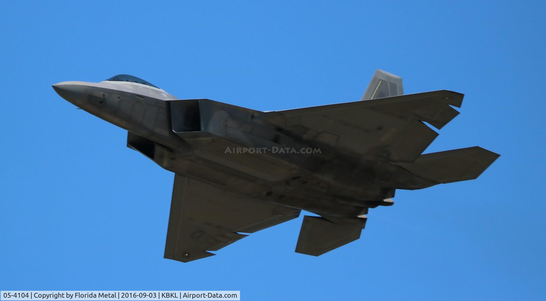 05-4104, 2005 Lockheed Martin F-22A Raptor C/N 4104, F-22A