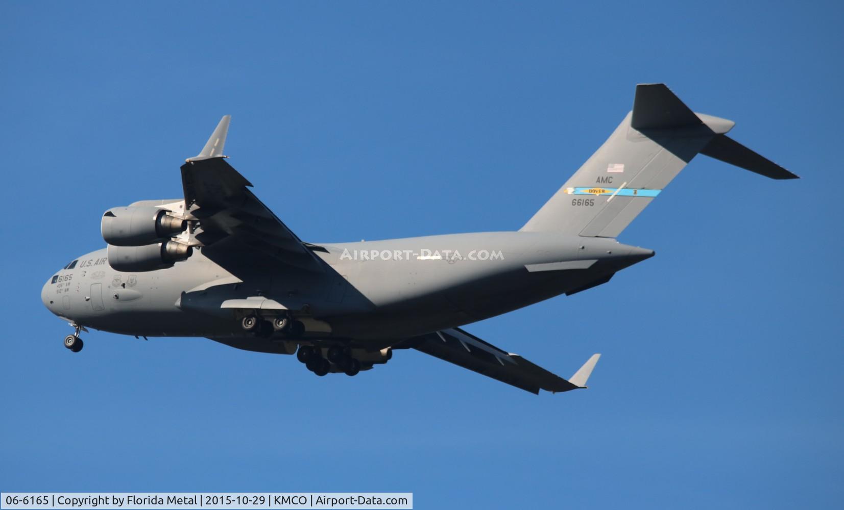 06-6165, 2006 Boeing C-17A Globemaster III C/N F-174/P-165, C-17A