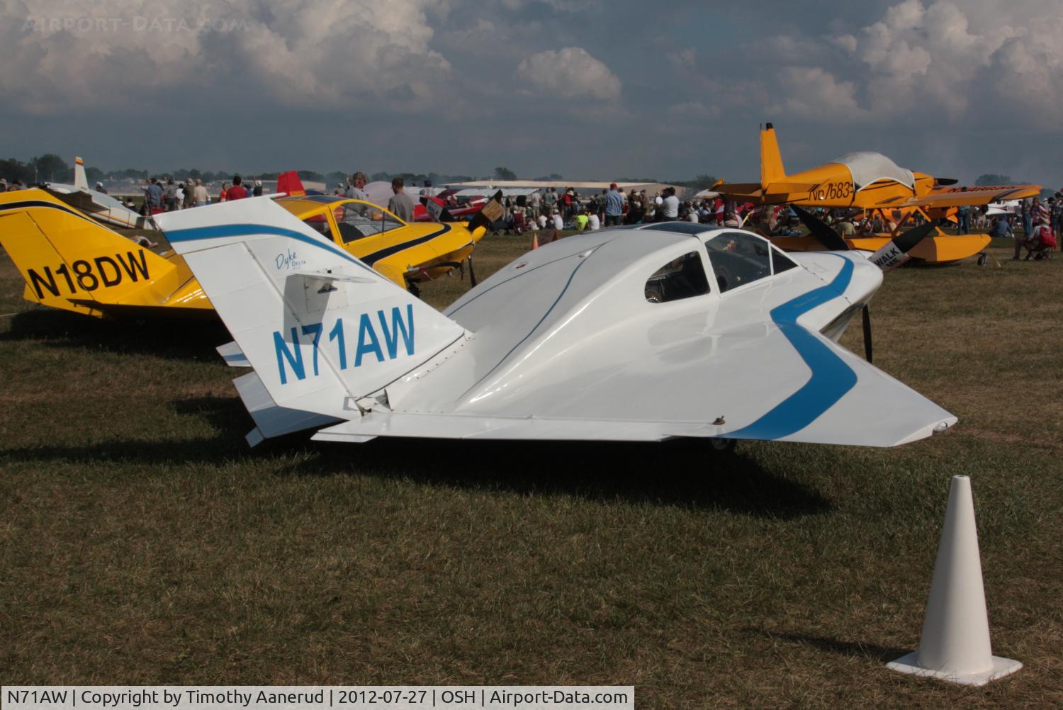N71AW, 2010 Dyke JD-2 Delta C/N 1123, 2010 Dyke JD-2 Delta, c/n: 1123