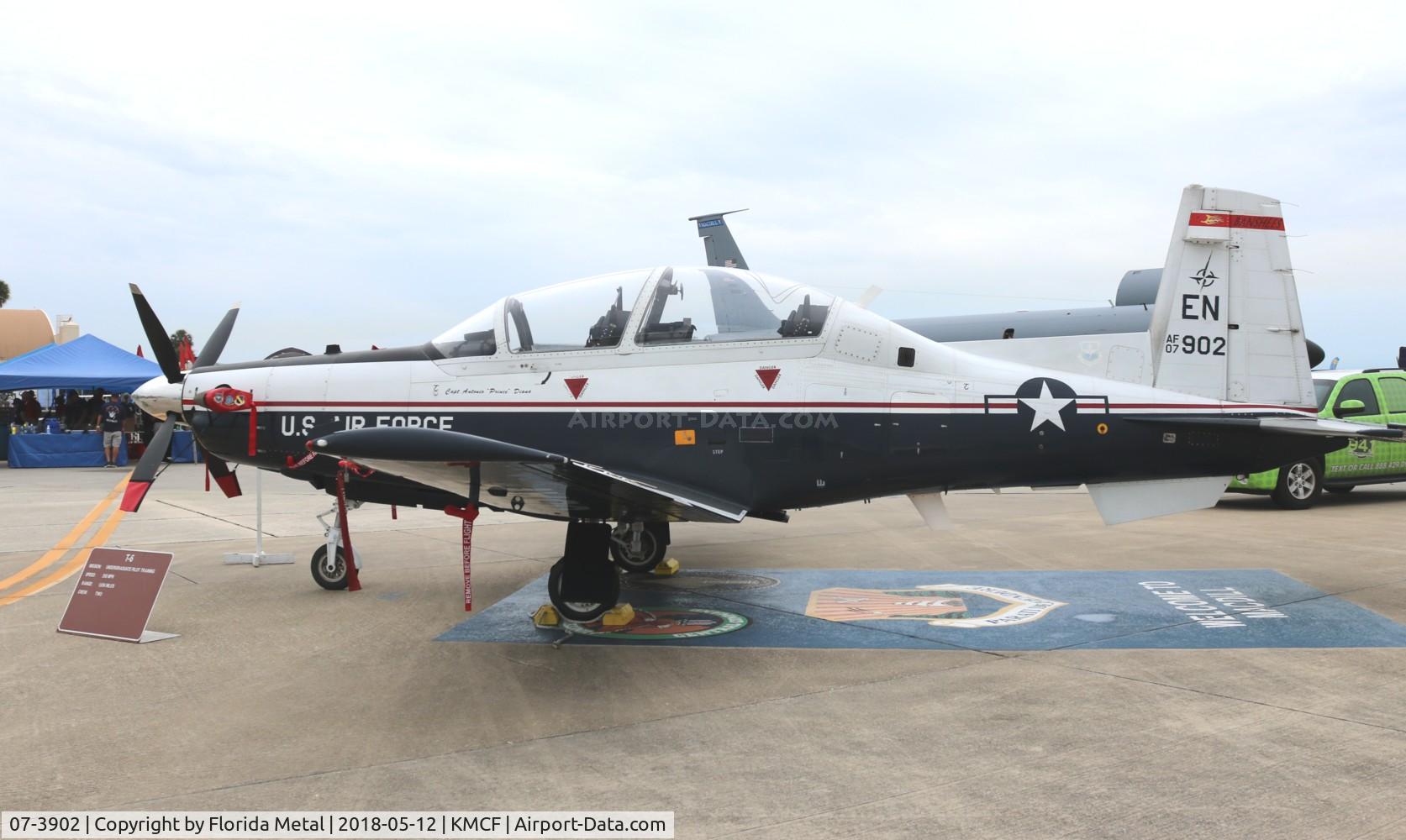 07-3902, 2007 Raytheon T-6A Texan II C/N PT461, Texan II MacDill Airfest 2018