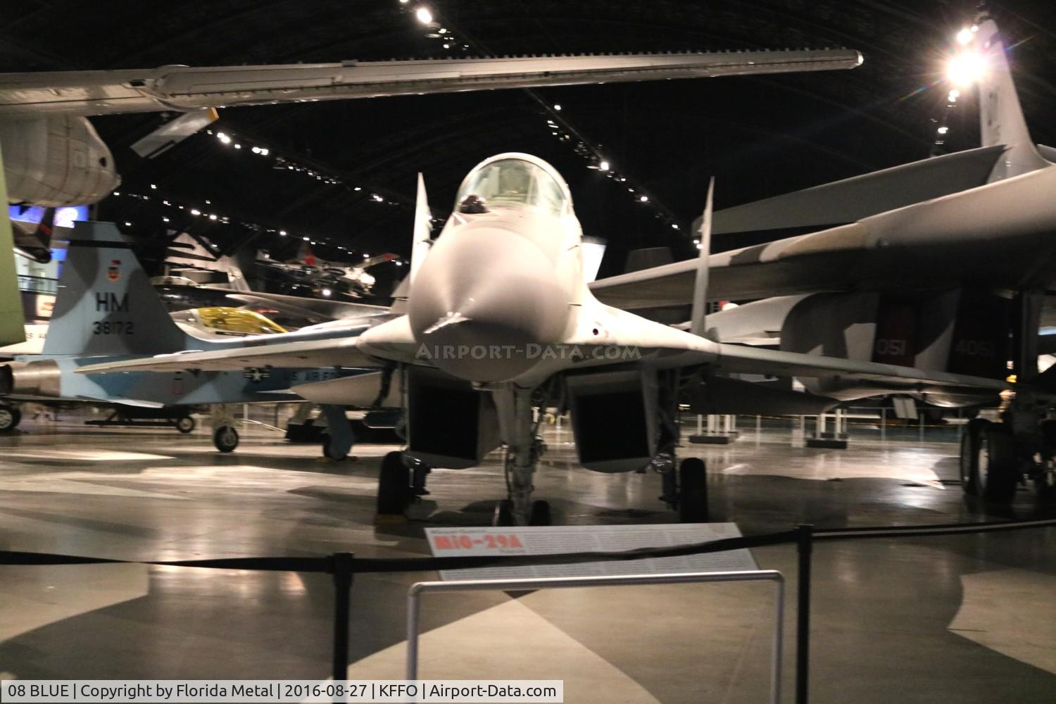08 BLUE, Mikoyan-Gurevich MiG-29A C/N 2960516761, Mig 29A
