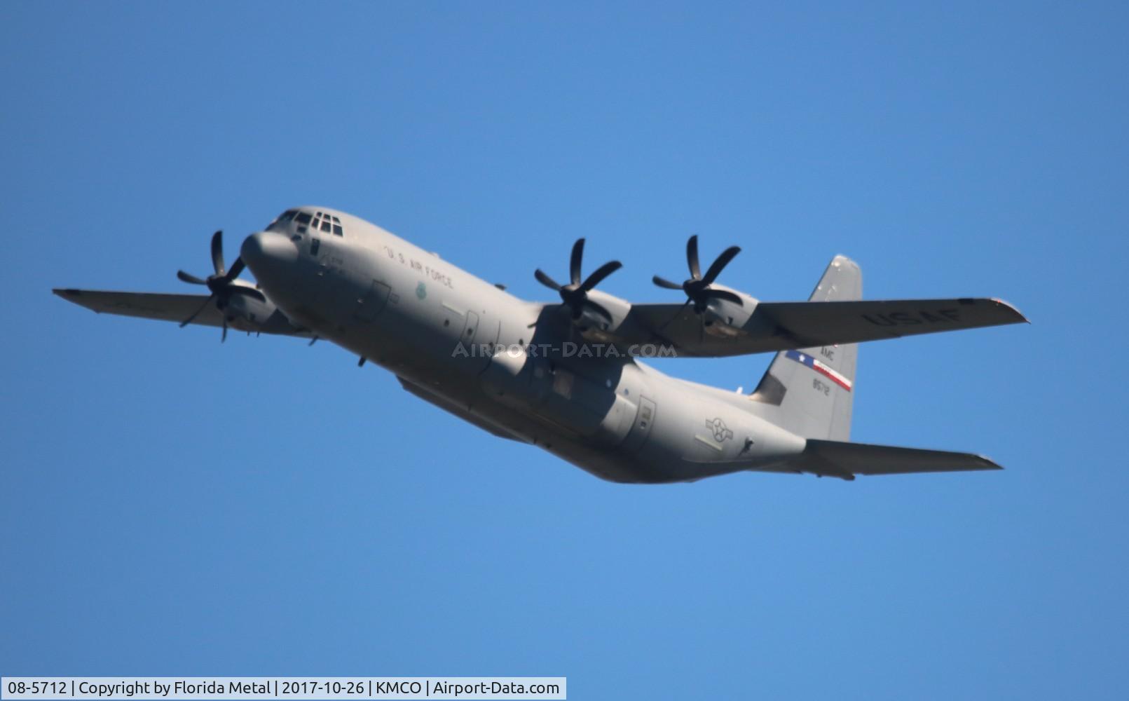 08-5712, 2008 Lockheed Martin C-130J-30 Super Hercules C/N 382-5712, C-130J-30